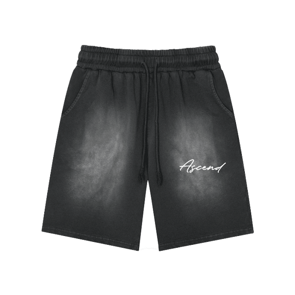 Signature Washed Cotton Shorts | Black ODMPOD 