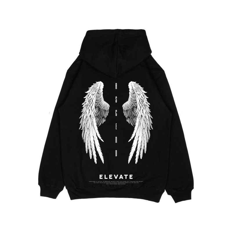 Elevate 2.0 Hoodie | Black ODMPOD 