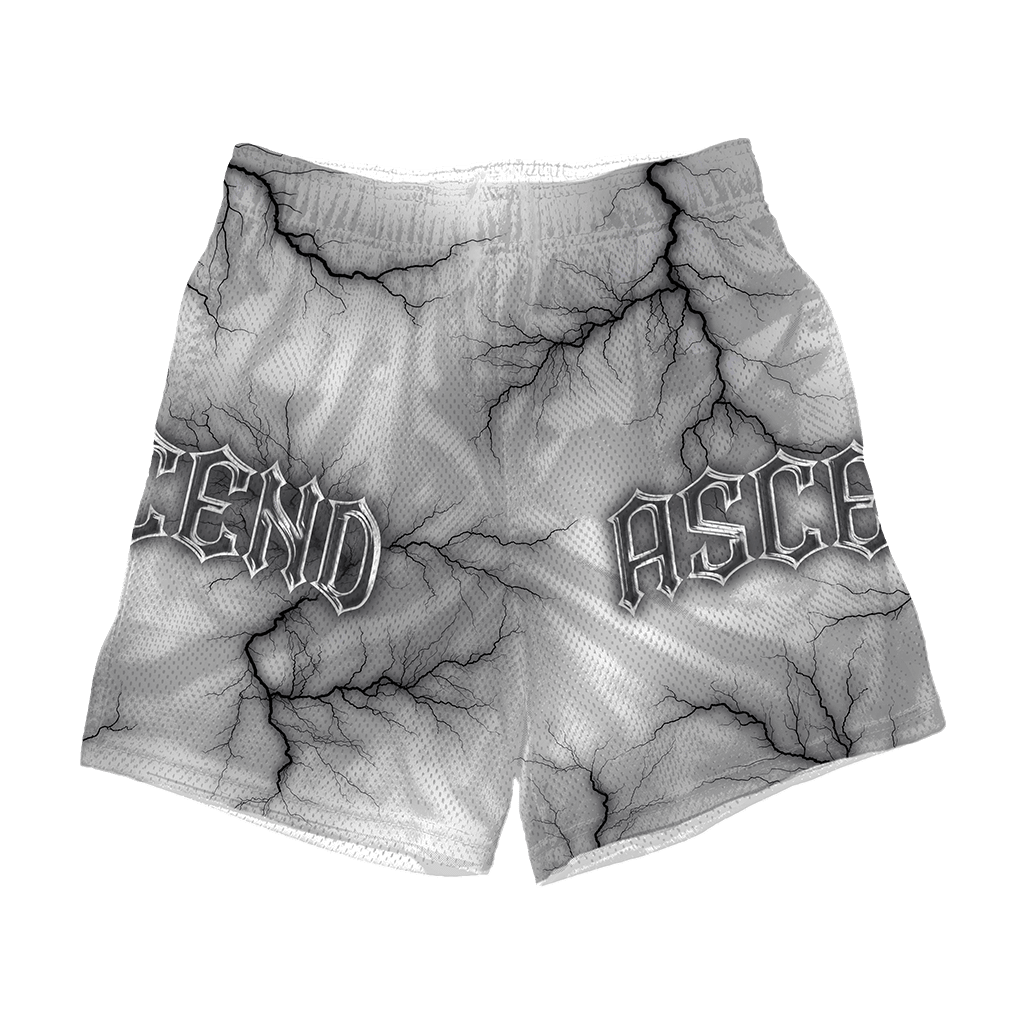 Lightning Shorts | White ODMPOD 