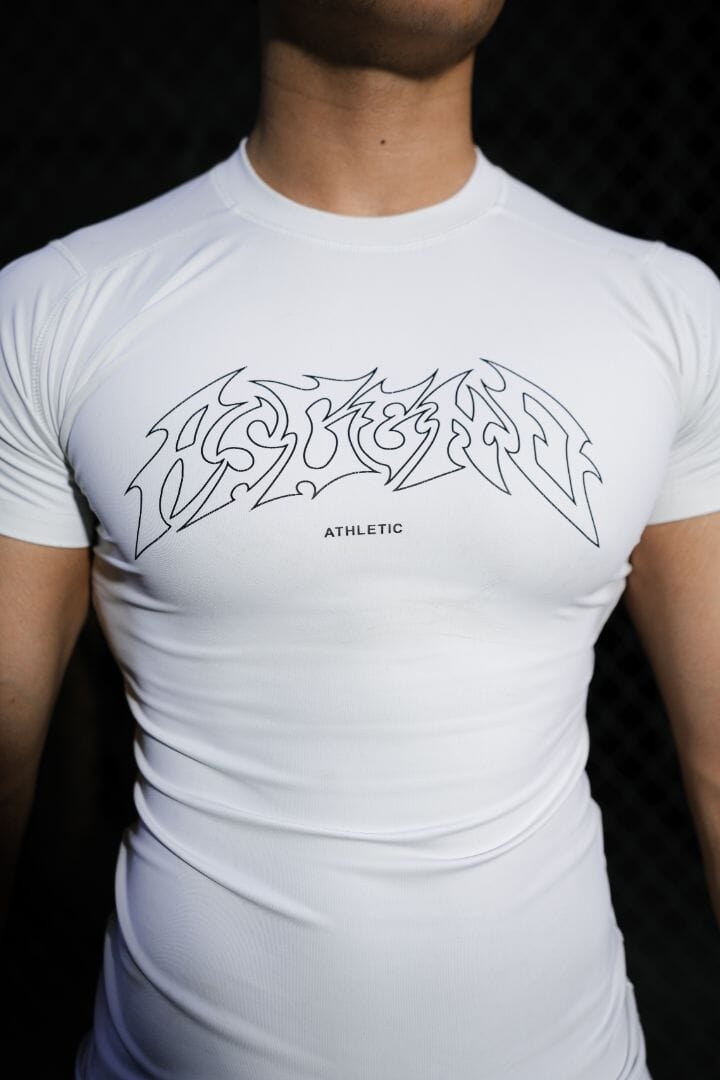 'Aura' Compression Shirt | White Ascend Athletic 