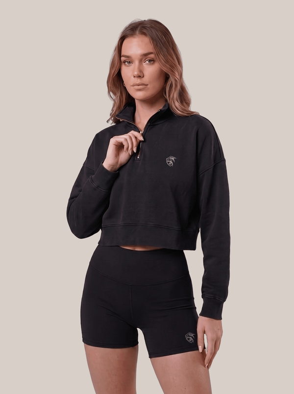KYNETIC CROPPED QUARTER-ZIP – Ascend Athletic