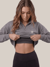 KYNETIC CROPPED QUARTER-ZIP Ascend Athletic 