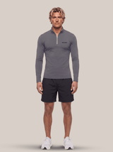 KYNETIC QUARTER-ZIP Ascend Athletic Gray XS 