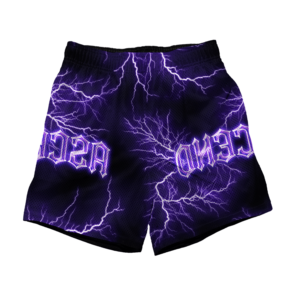 Lightning Shorts | Purple ODMPOD 