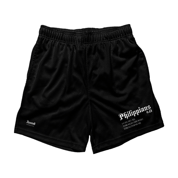 Scripture Shorts | Black ODMPOD 