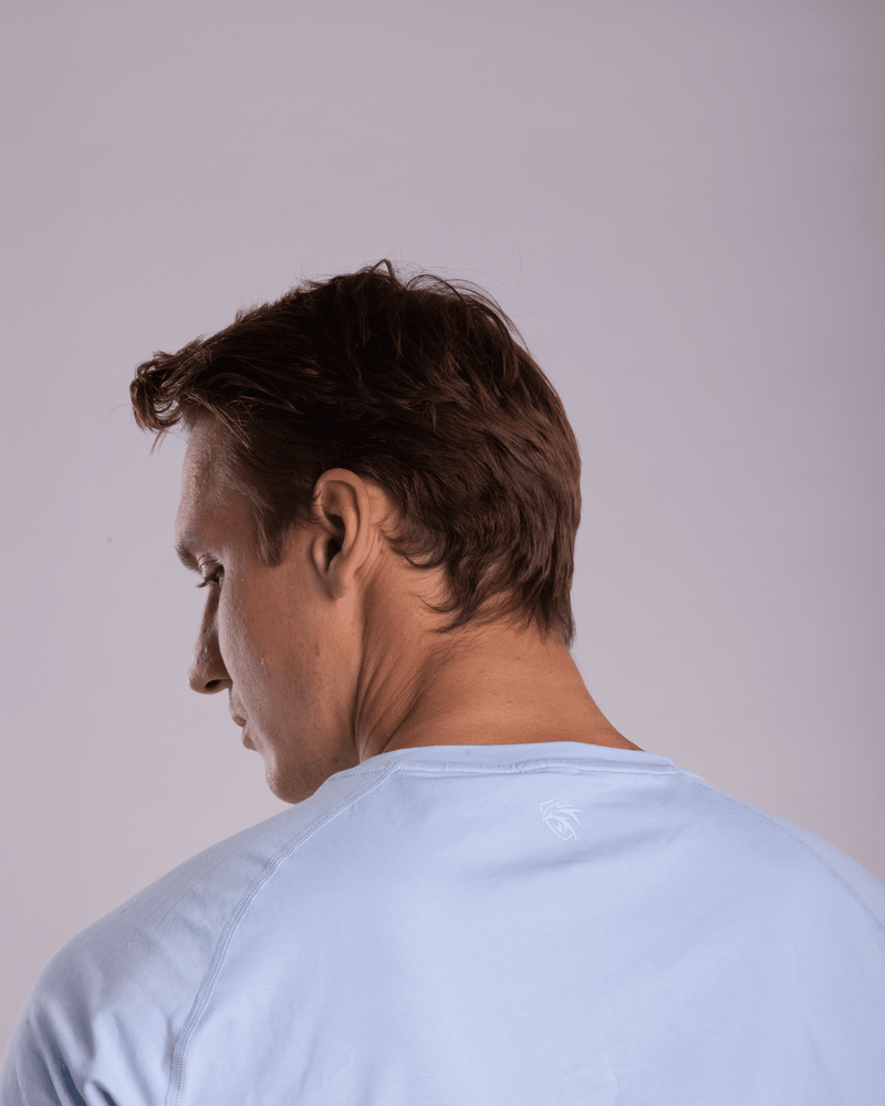 TexCore™ Fitted Tee | Ice Blue Ascend Athletic 