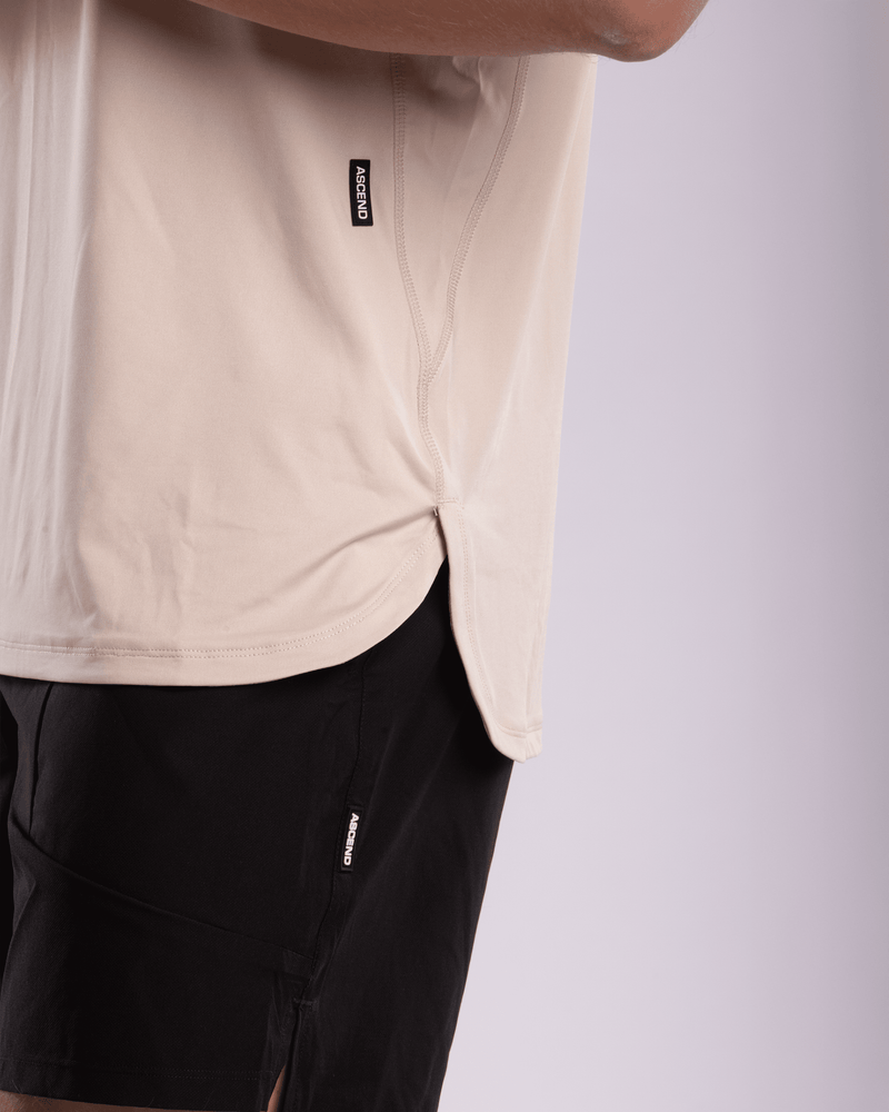 AirFlex™ Essential Tee | Dune Ascend Athletic 