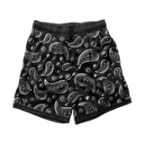 Paisley Shorts | Black ODMPOD 