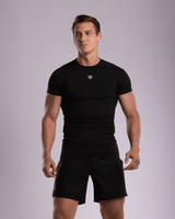 TrueForm™ Compression Tee | Black Ascend Athletic 