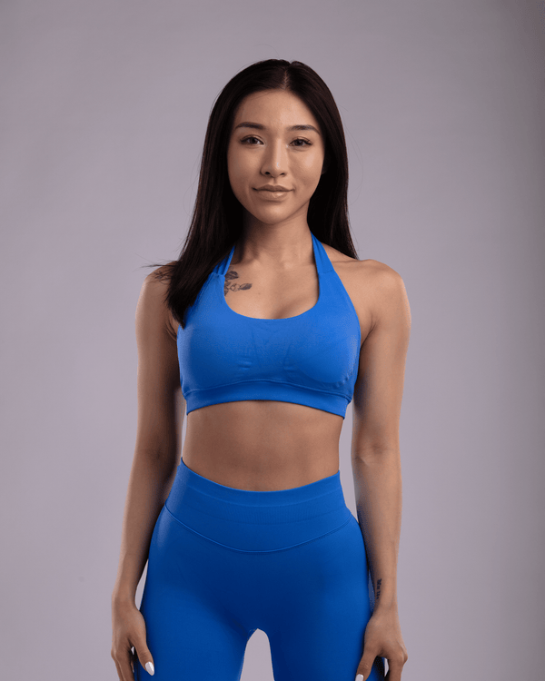 Infinity Seamless™ Sports Bra Ascend Athletic Blue Small 