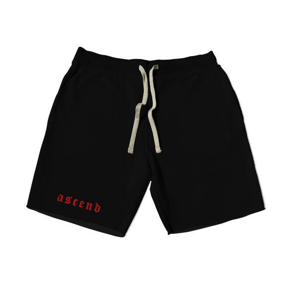 ASCEND Bodybuilding Shorts | Red Ascend Athletic 