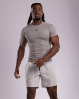 TrueForm™ Compression Tee | Grey Ascend Athletic 