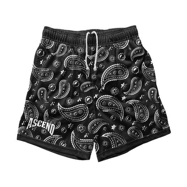 Paisley Shorts | Black