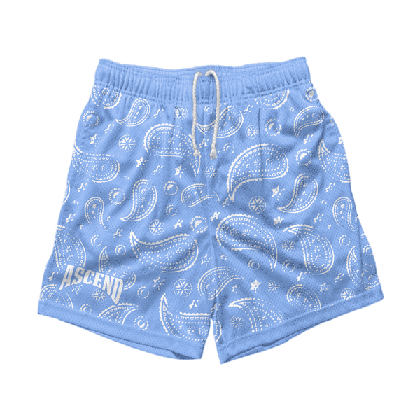 Paisley Shorts | Blue ODMPOD 