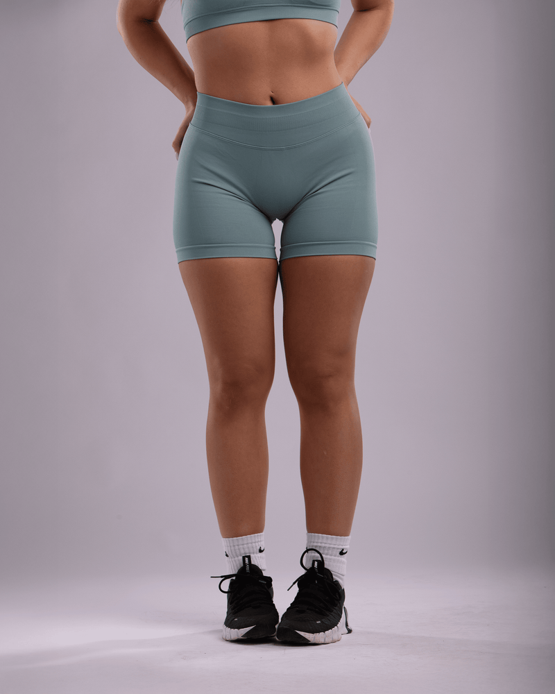 Infinity Seamless™ Shorts Ascend Athletic Teal Small 