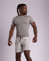 TrueForm™ Compression Tee | Grey Ascend Athletic 
