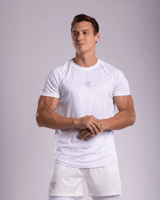 HyperMesh™ Active Tee | White Ascend Athletic 