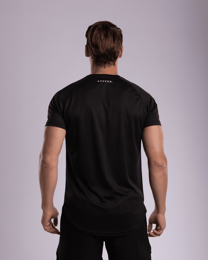 HyperMesh™ Active Tee | Black Ascend Athletic 