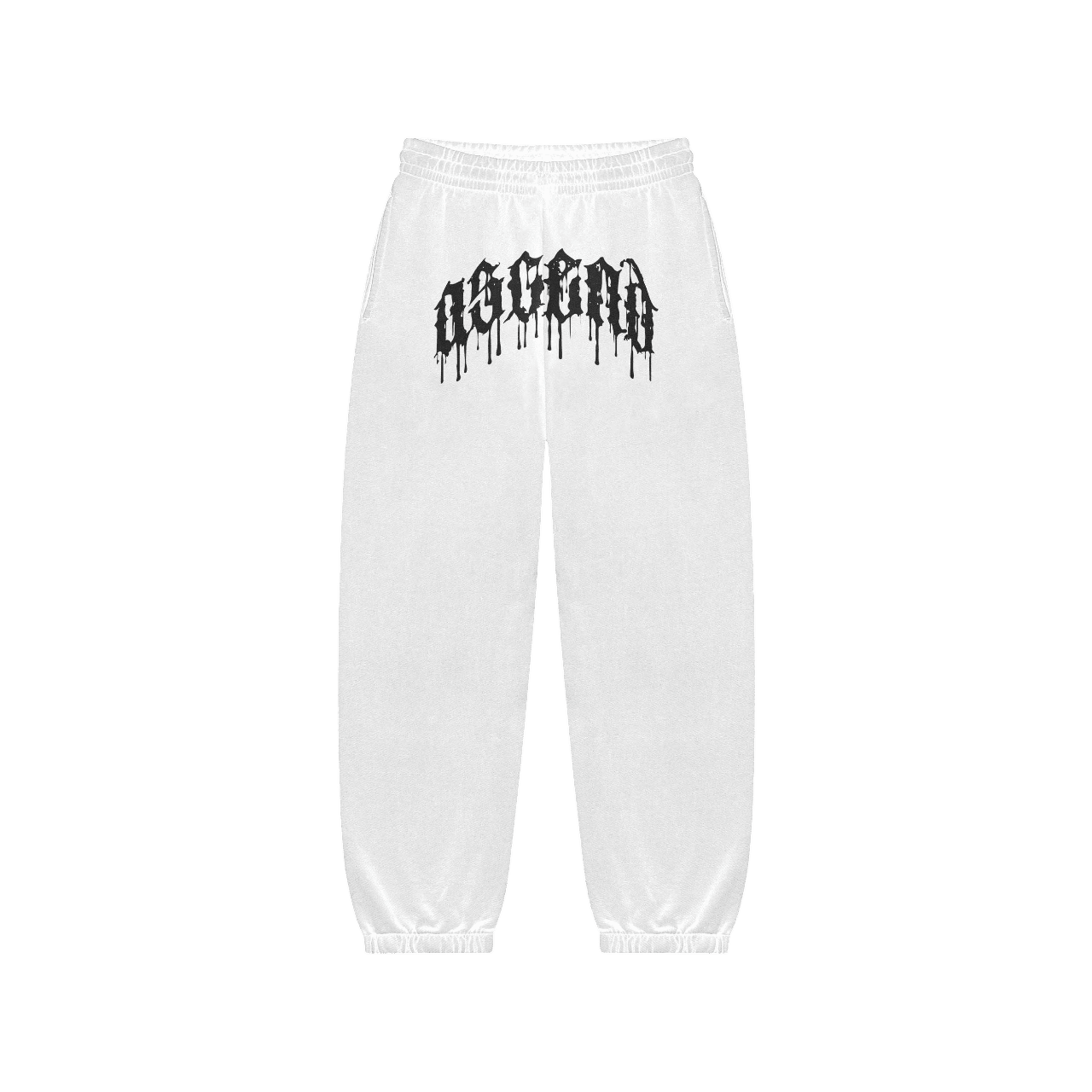 Drip Joggers | White ODMPOD 