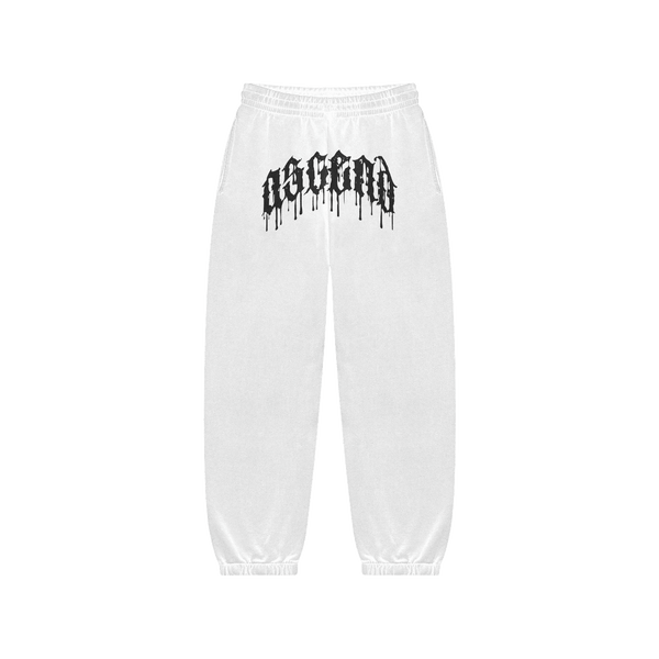 Drip Joggers | White ODMPOD 