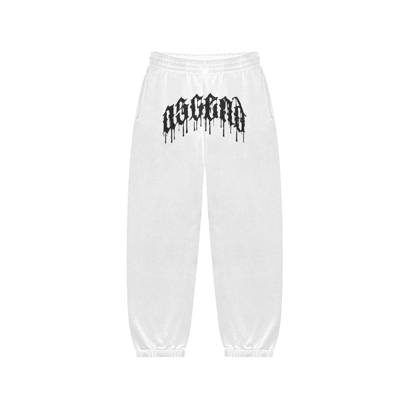 Drip Joggers | White ODMPOD 