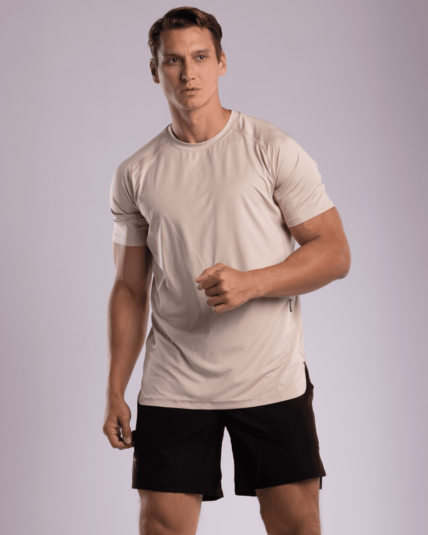 AirFlex™ Essential Tee | Dune Ascend Athletic 