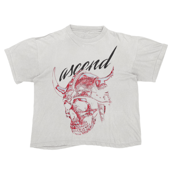 Red Skull Tee | White ODMPOD 
