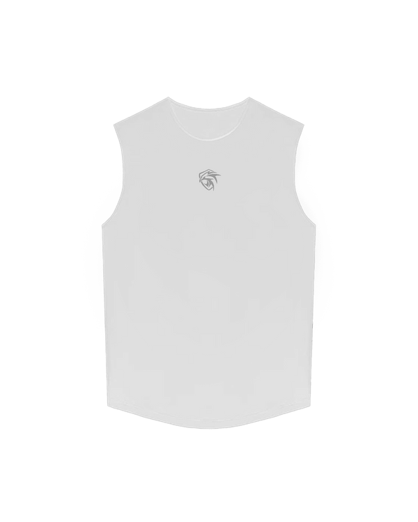HyperMesh™ Fitted Tank | White Ascend Athletic 