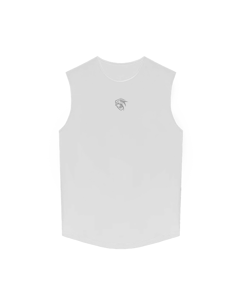 HyperMesh™ Fitted Tank | White Ascend Athletic 