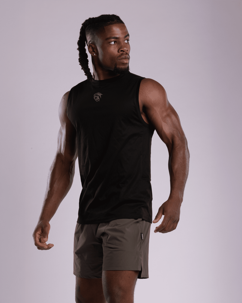 HyperMesh™ Fitted Tank | Black Ascend Athletic 