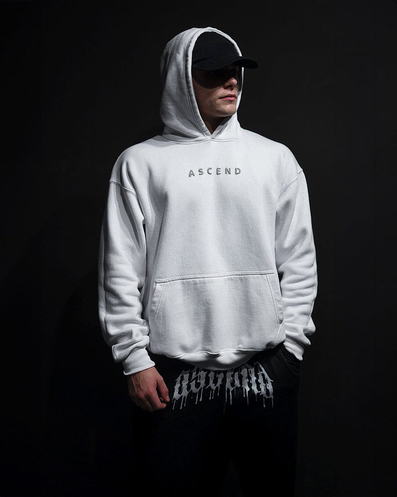 Ascend 'Elevate' Hoodie | White Ascend Athletic 