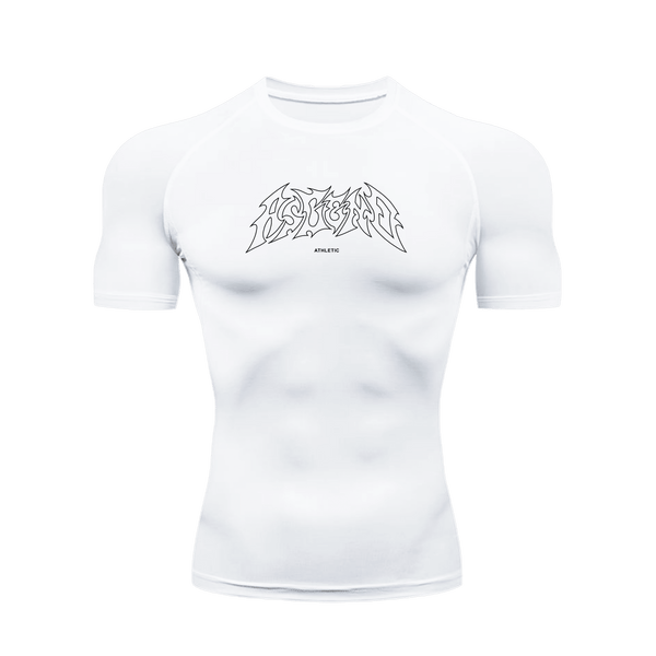 'Aura' Compression Shirt | White Ascend Athletic 